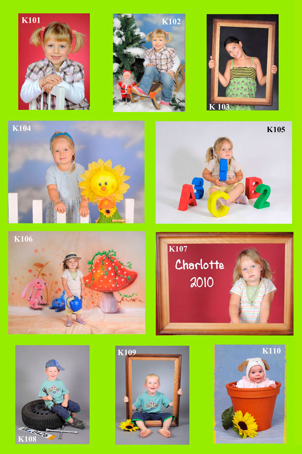 Kindergarten- und Schulbildfotografie